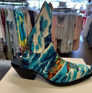 R13 backless cowboy boots